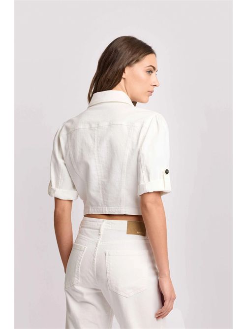 Giubbino corto con bottoni logati - Giubbotto Color BAKARI KOCCA | BAKARI/60725